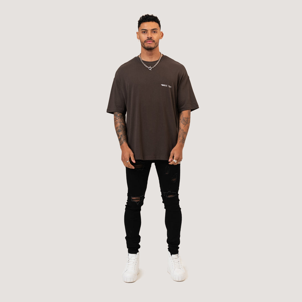 ESSENTIAL T-SHIRT - CHARCOAL